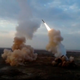 The IRGC firing ballistic missiles during a live-fire exercise in a photo released July 28, 2020. This photo was released by the IRGC and cannot be independently verified.